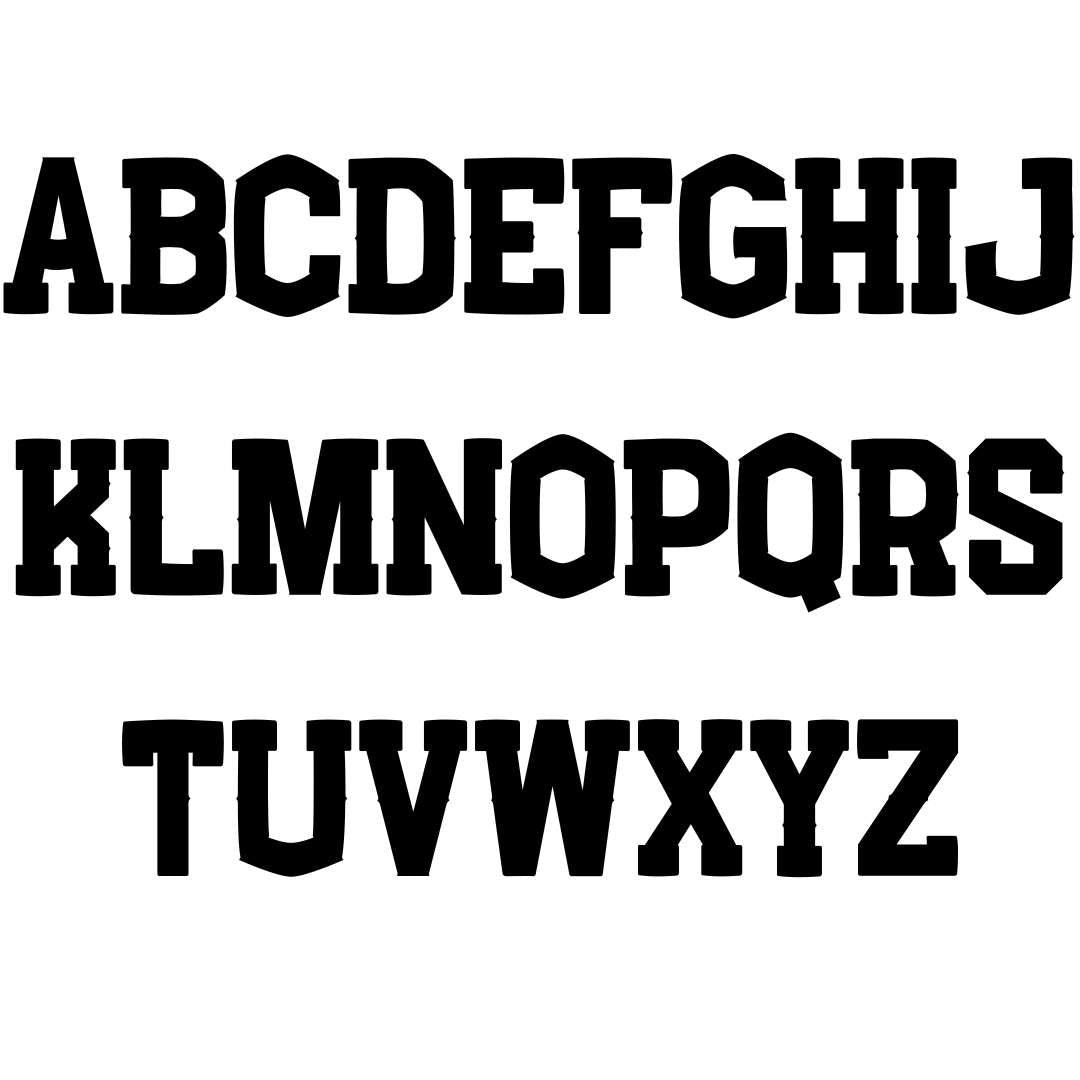 ABC Alphabet Aufkleber