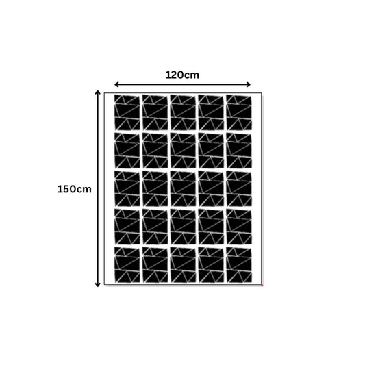 Dreieck Dekor auf einem Bogen 275Stk