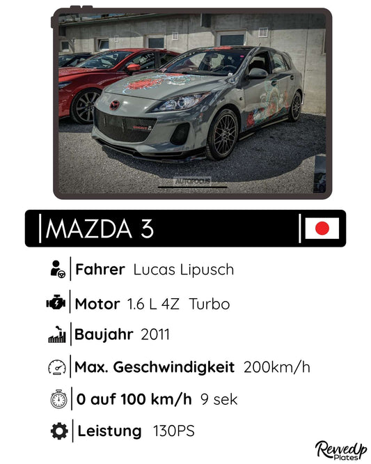 Personalisiertes Auto-Sammelkartencover – individueller Druck auf Aluverbund oder Acrylglas