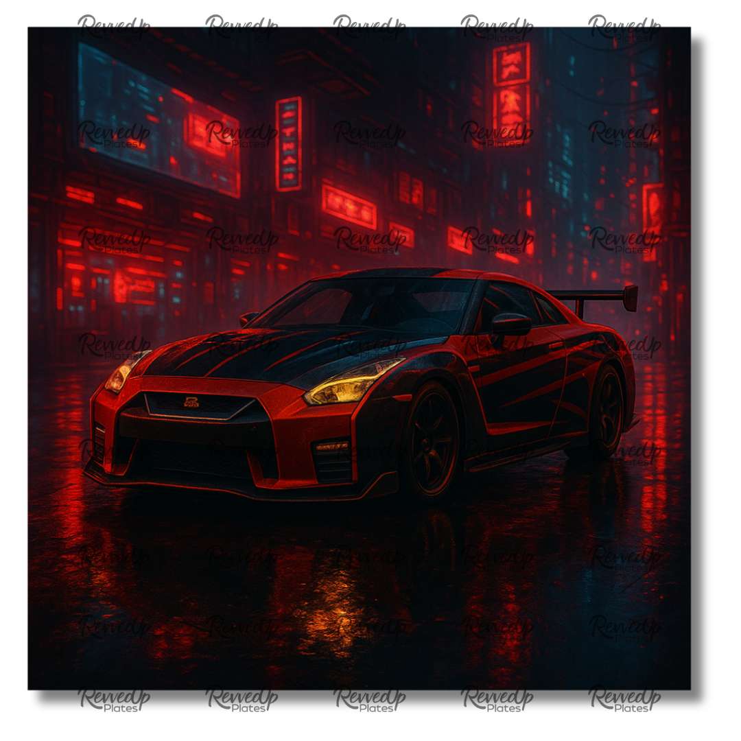 RevvedUp Plate- GTR Cyber Punk Edition