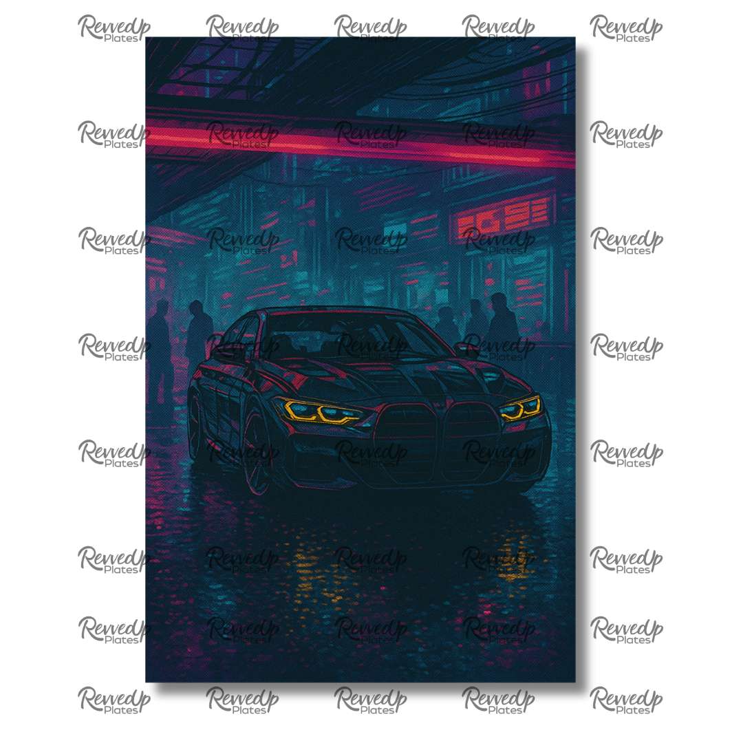RevvedUp Plate-B*w Neon Edition