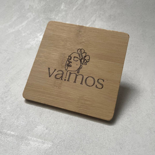 Bambus Untersetzer mit Wunschmotiv - Red-Edition Design