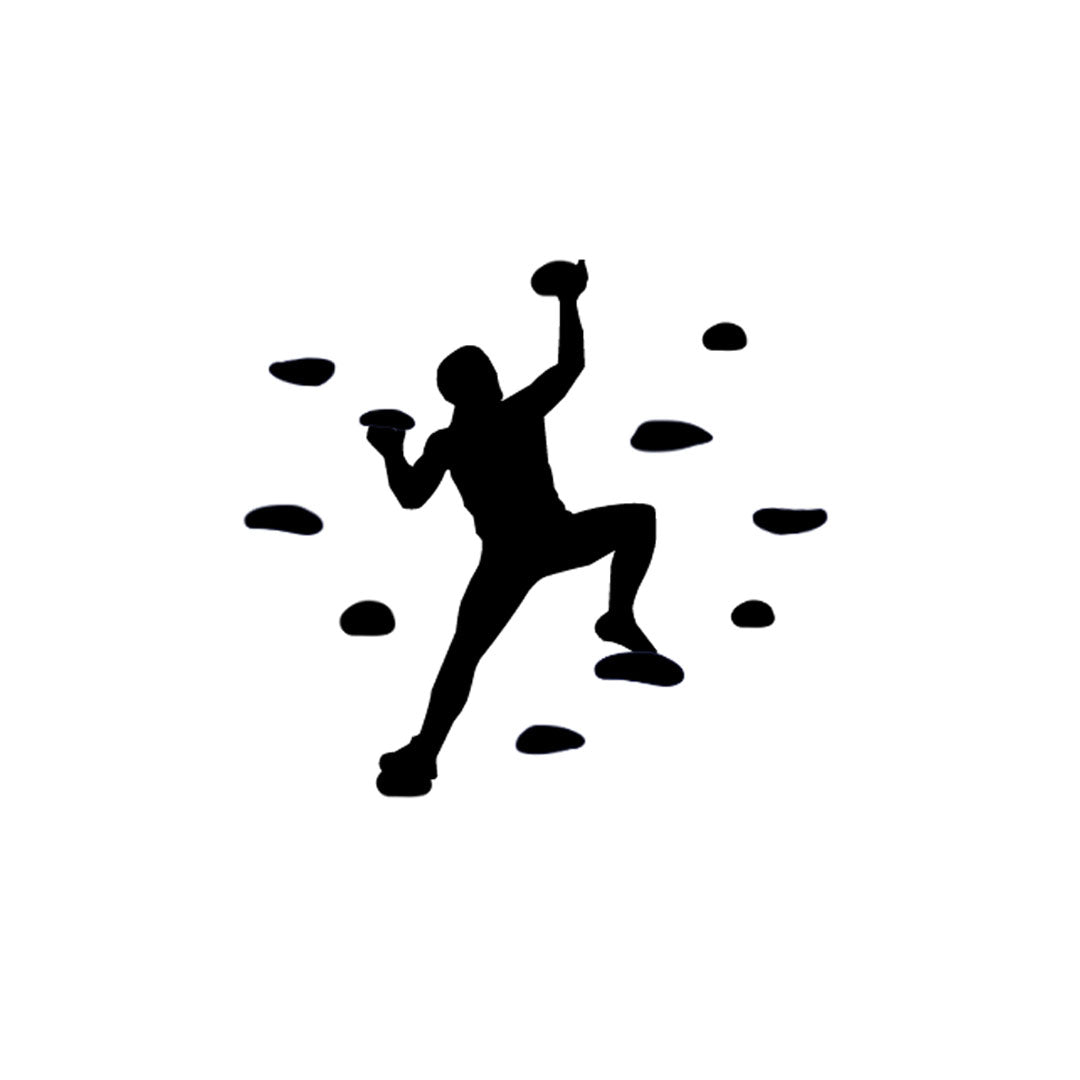 Bouldern Sticker - Red-Edition Design