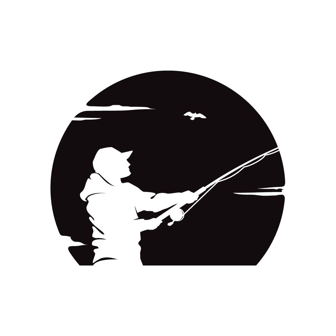 Fischer Angler Sticker - Red-Edition Design