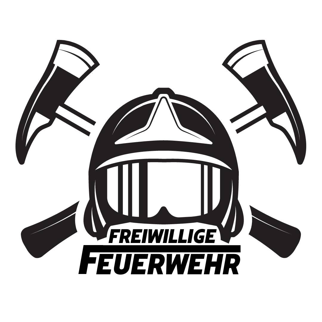 Freiwillige Feuerwehr Sticker – Red-Edition Design by Lucas Jölli