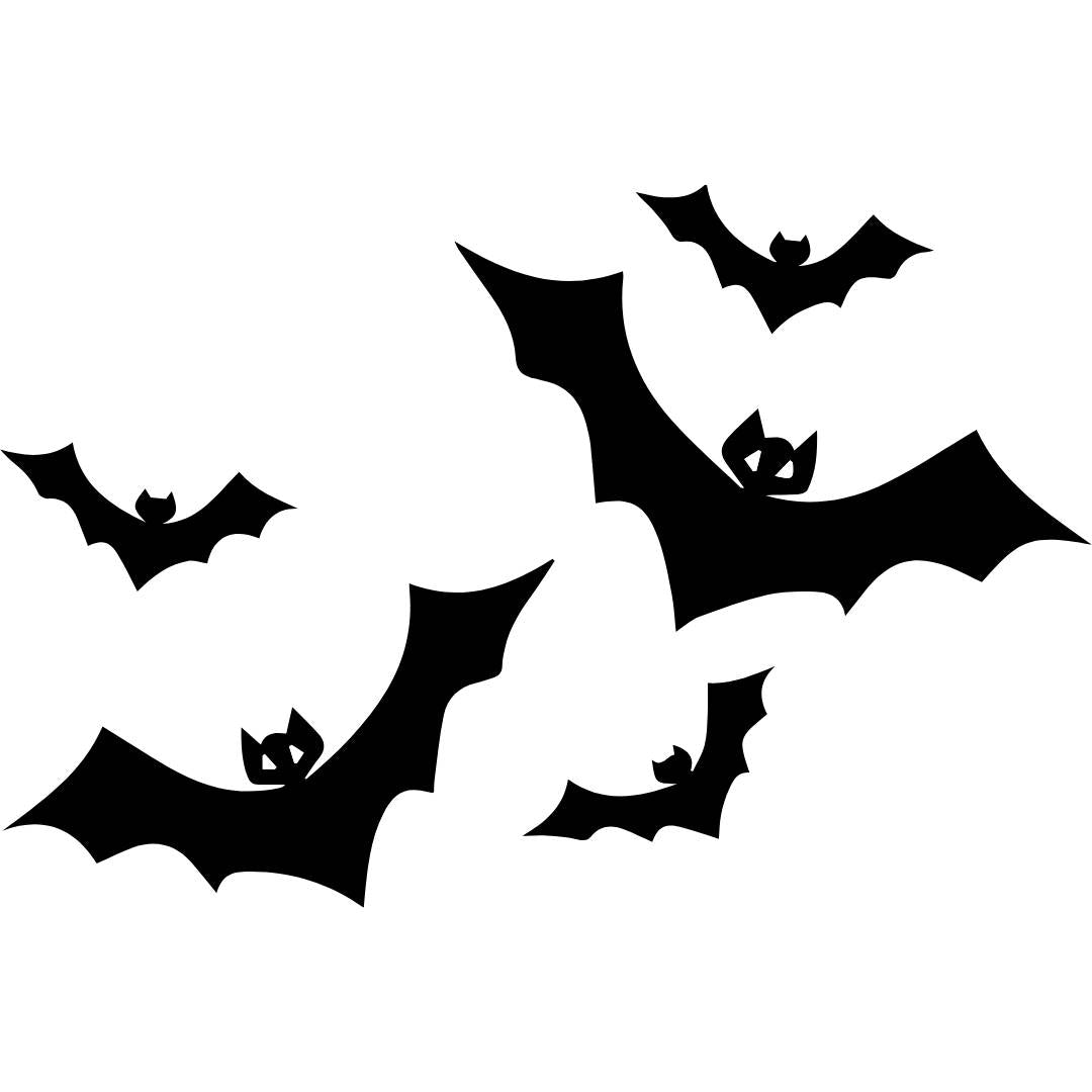 Halloween Fledermaus Sticker - Red-Edition Design