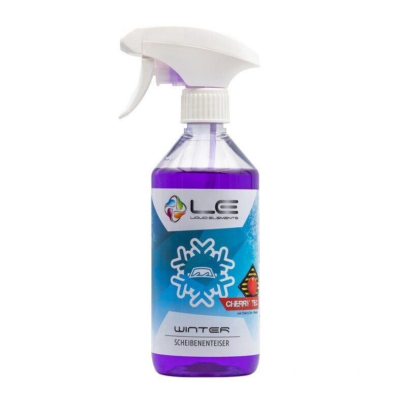 Liquid Elements Winter Scheibenenteiser - Red-Edition Design