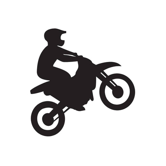 Motocross Sticker - Red-Edition Design