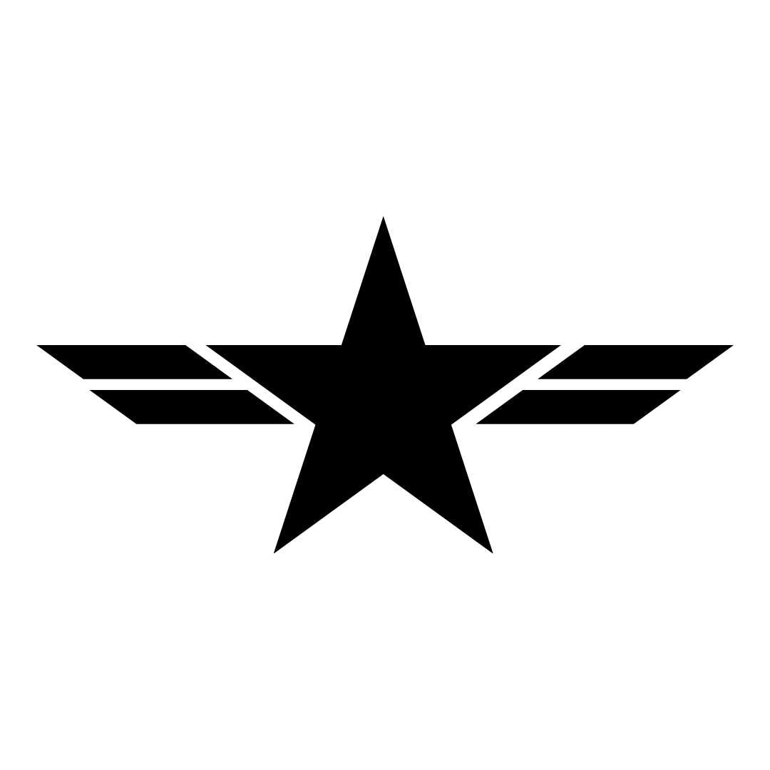 US Army Banner Sticker - Red-Edition Design
