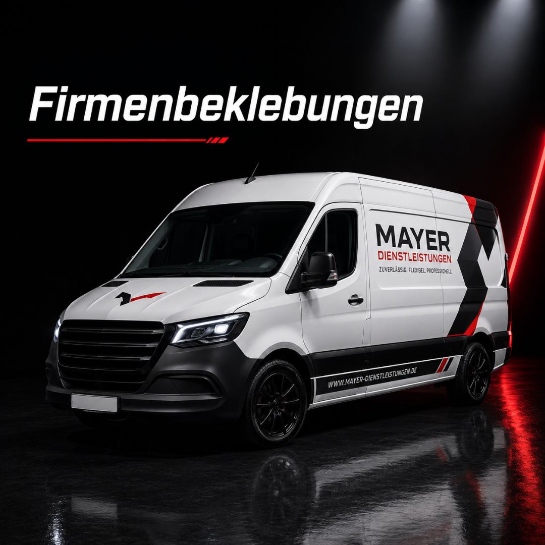 Firmenbeklebung für Fahrzeuge