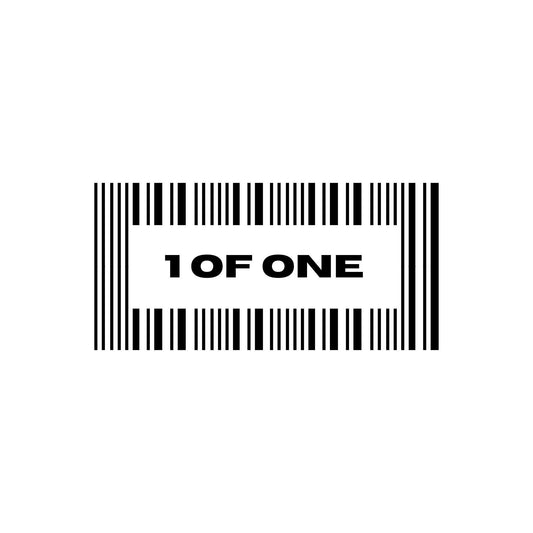 "1 of One" – Premium-Aufkleber für Einzelstücke