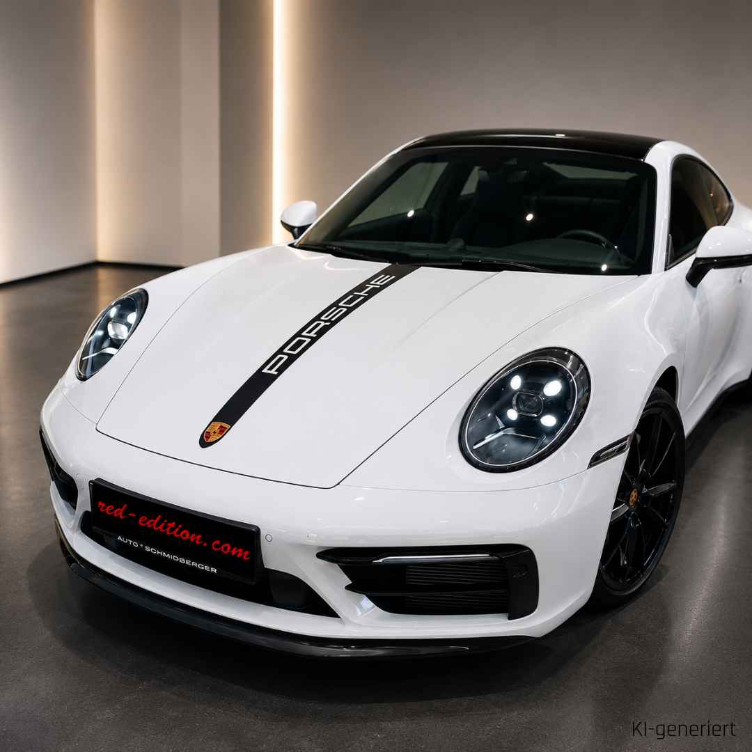 Motorhauben Aufkleber passend für Sportwagen 911