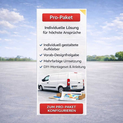 Fahrzeugwerbung zum Selberkleben | Auto Branding Starter-Kit