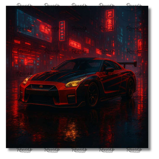 RevvedUp Plate- GTR Cyber Punk Edition