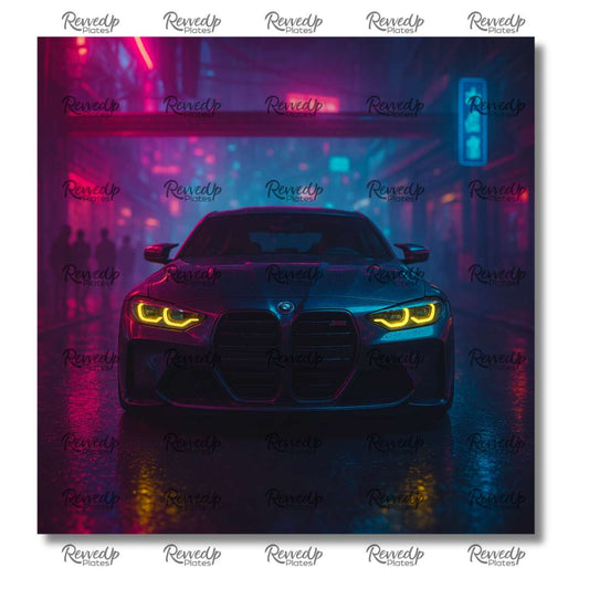 RevvedUp Plate- M4 Cyber Punk Edition