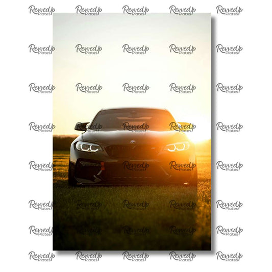 RevvedUp Plate- Sunfall B*w Edition