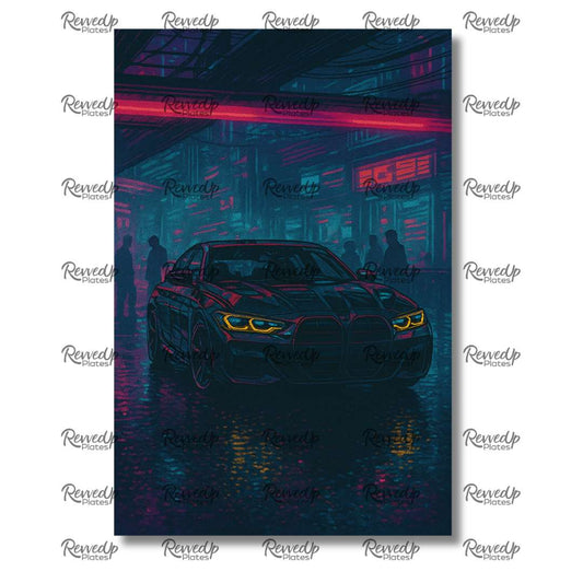 RevvedUp Plate-B*w Neon Edition