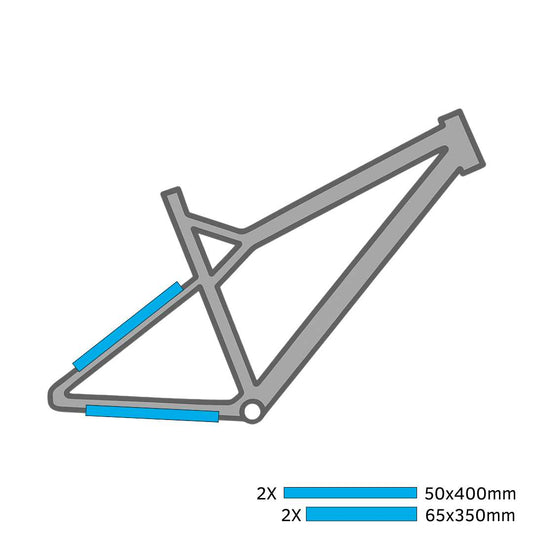 Schutzfolie Ketten- und Kettenstrebenschutz