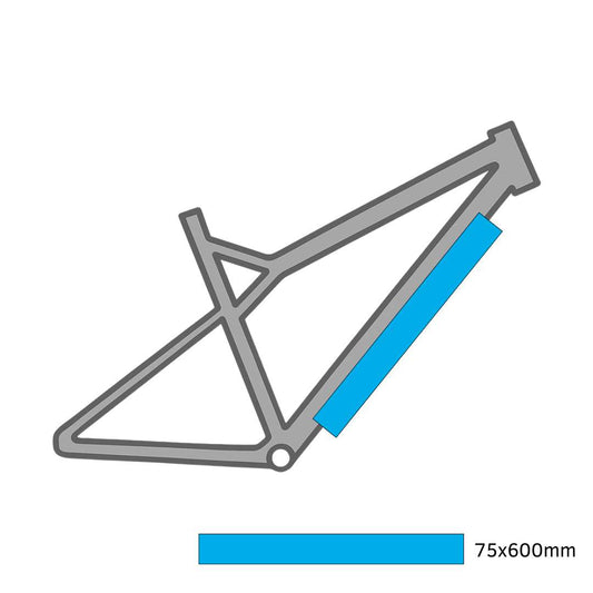 Schutzfolie MTB/Fahrrad Rahmen unten