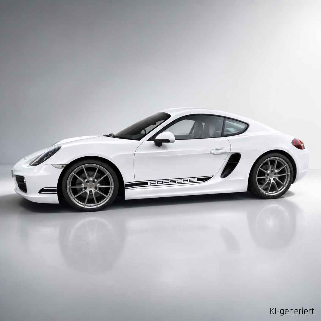 Seitenstreifen Aufkleber passend für Sportwagen 911