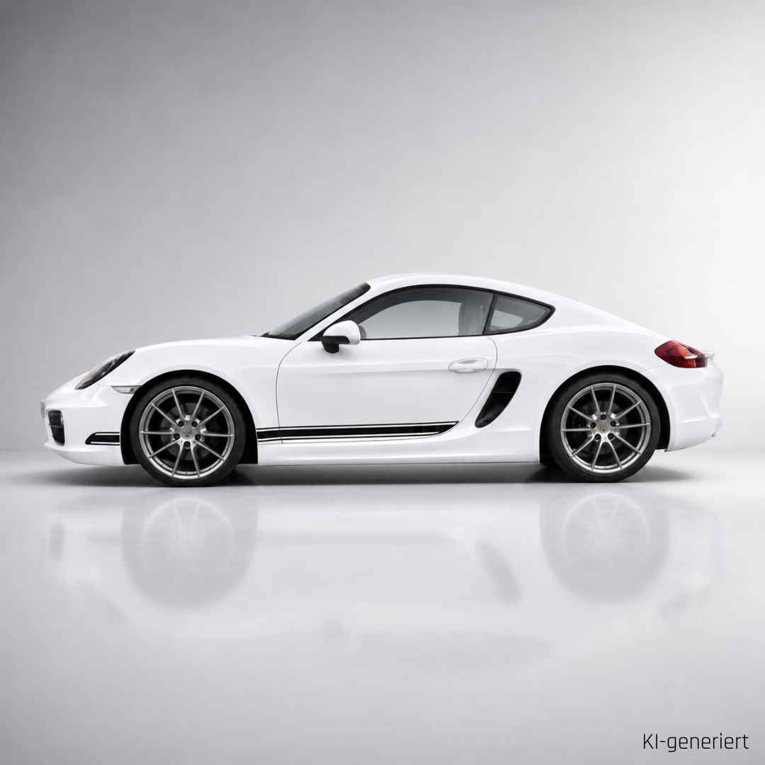 Seitenstreifen Aufkleber passend für Sportwagen 911