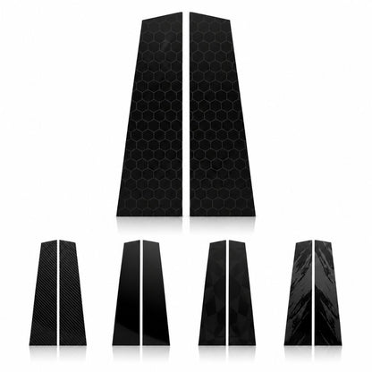 B-Säulen Design Aufkleber – Hex Performance Style