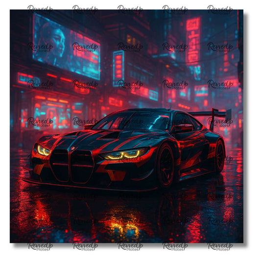 RevvedUp Plate- BMW Cyber Pxxk Edition