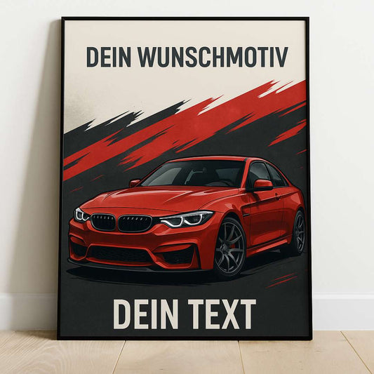 Individuelles Poster mit Wunschmotiv – perfekt als Geschenk oder Deko