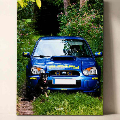 Individuelle RevvedUp Plate mit Wunschmotiv