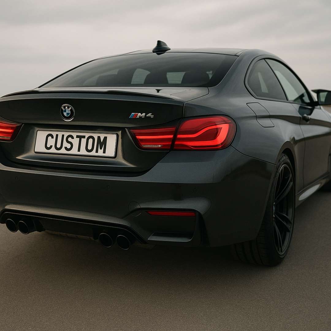 Individuelle Kennzeichentafel aus Aluminium | Dein Design, dein Stil