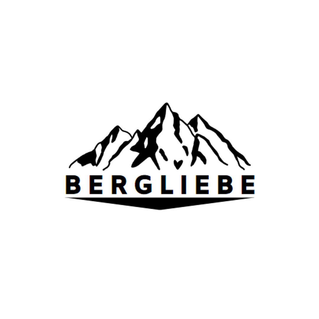 Bergliebe Sticker – Red-Edition Design by Lucas Jölli