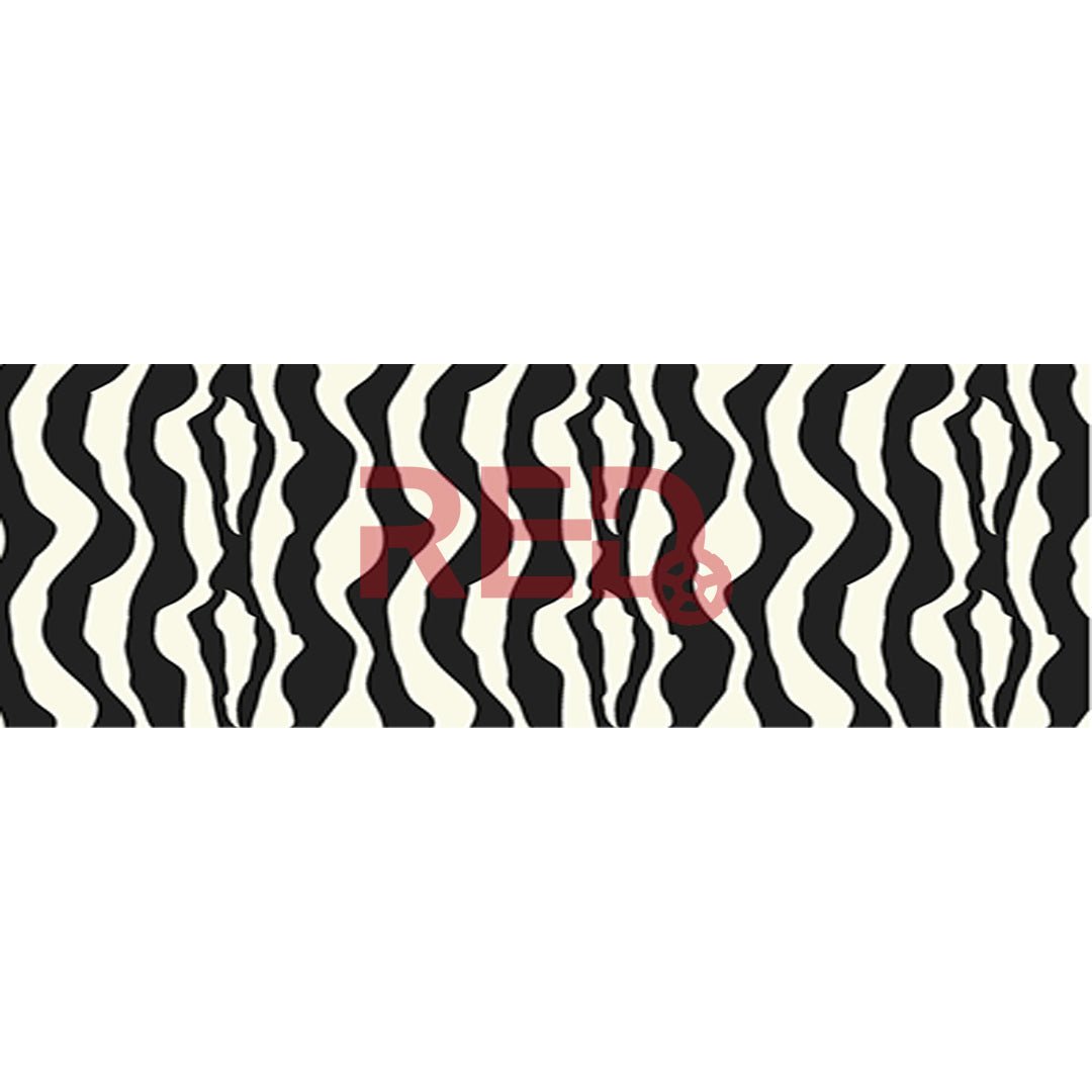 Modern Zebra Design - Red-Edition Design