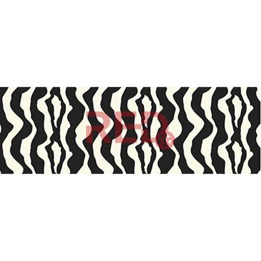 Modern Zebra Design - Red-Edition Design