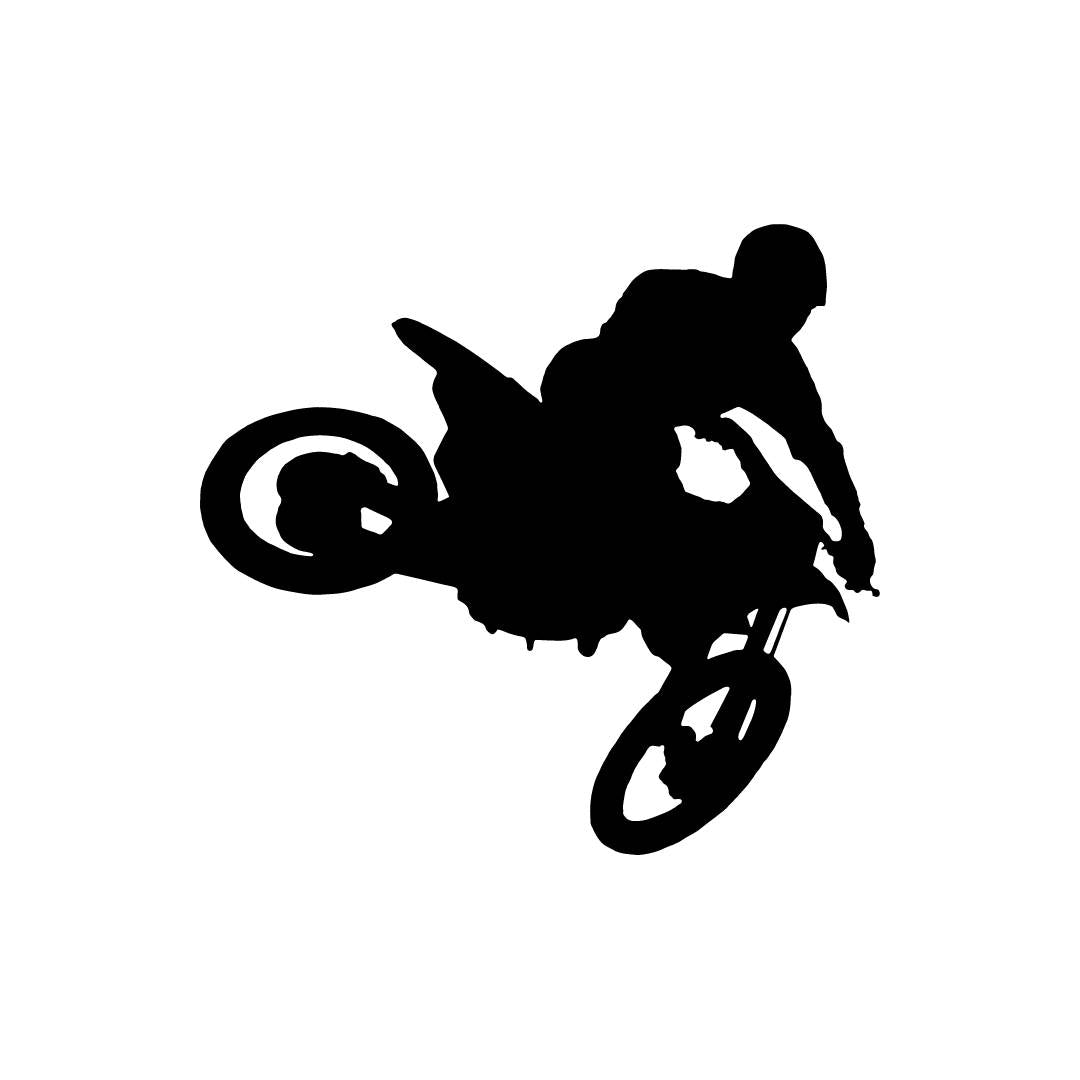 Motocross Sticker - Red-Edition Design