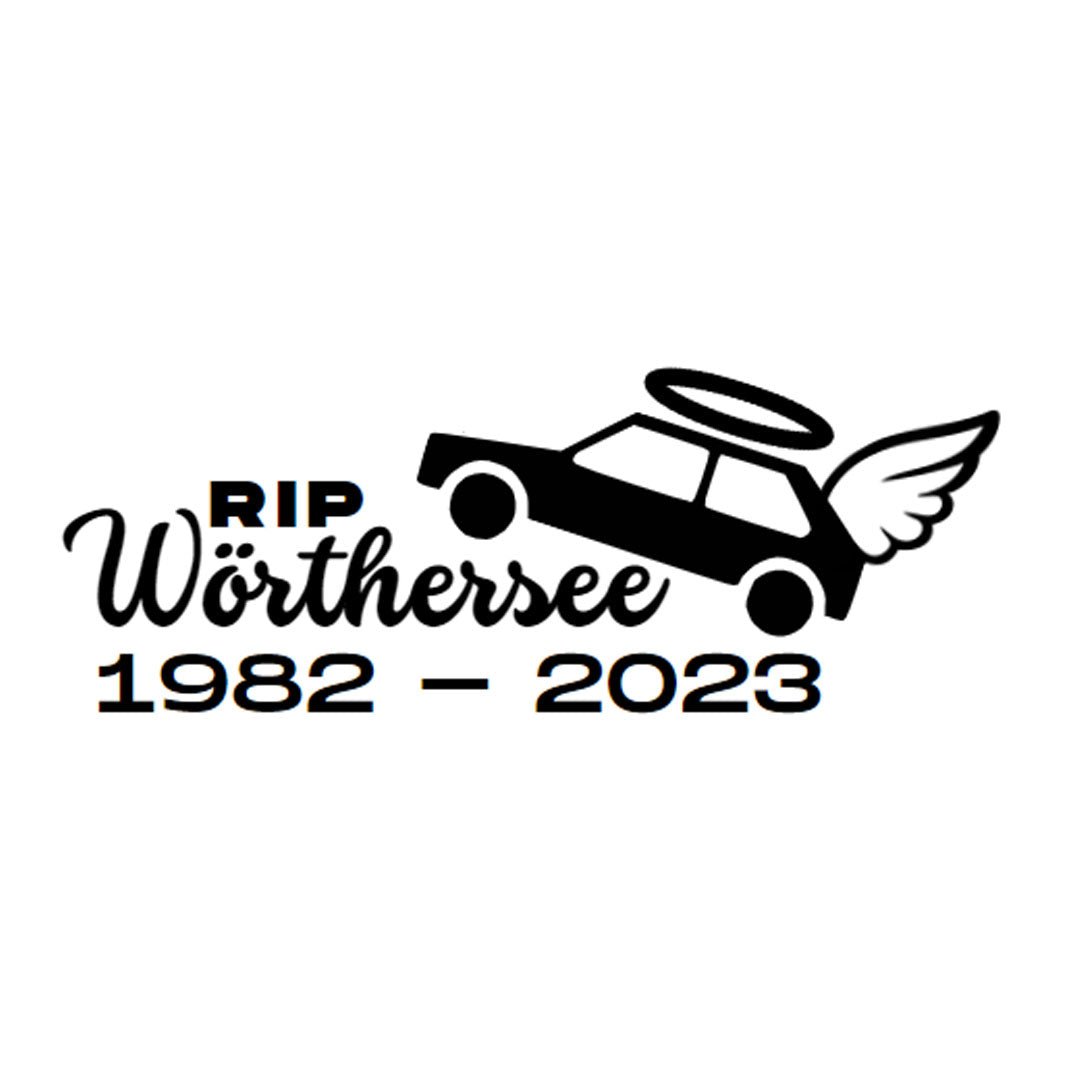RIP Wörthersee Sticker - Red-Edition Design