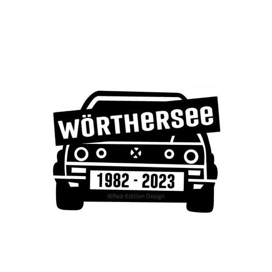 Wörthersee GTI Sticker - Red-Edition Design